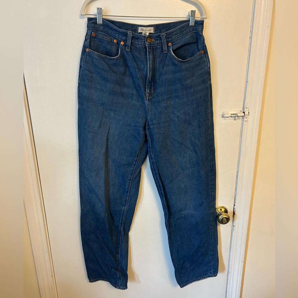 Madewell Baggy Straight Jeans - Picture 2 of 6